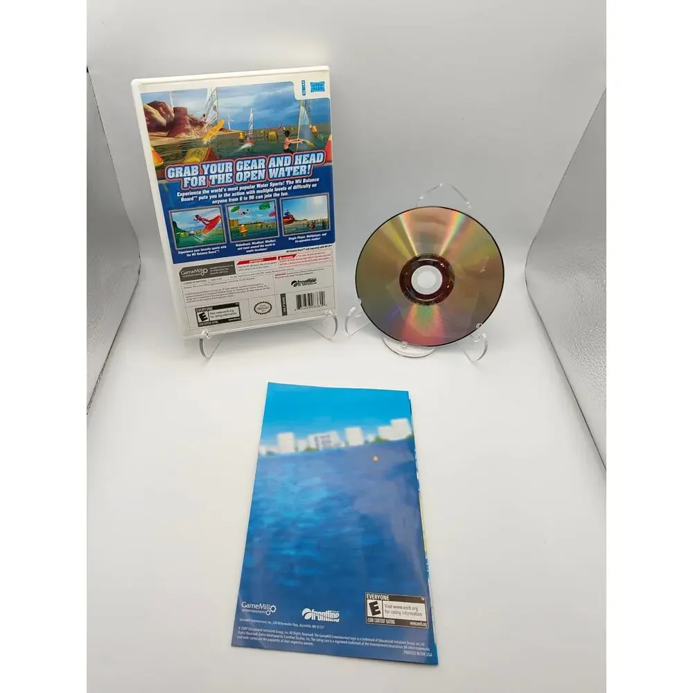 Water Sports Wii CIB Balance Board Compatible Tested Working